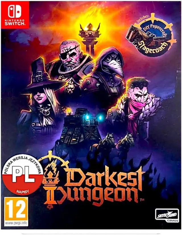 Darkest Dungeon II Nintendo Switch okładka gry