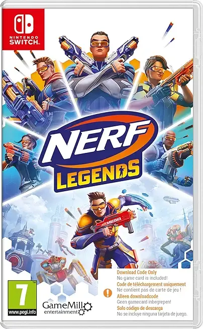 Nerf Legends Nintendo Switch okładka gry