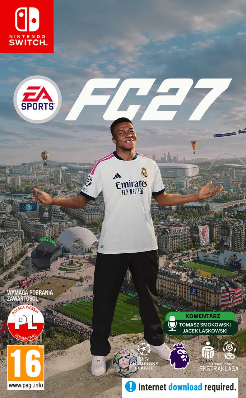 Okładka gry EA SPORTS FC 27 na Nintendo Switch Okładka gry EA SPORTS FC 27 na Nintendo Switch