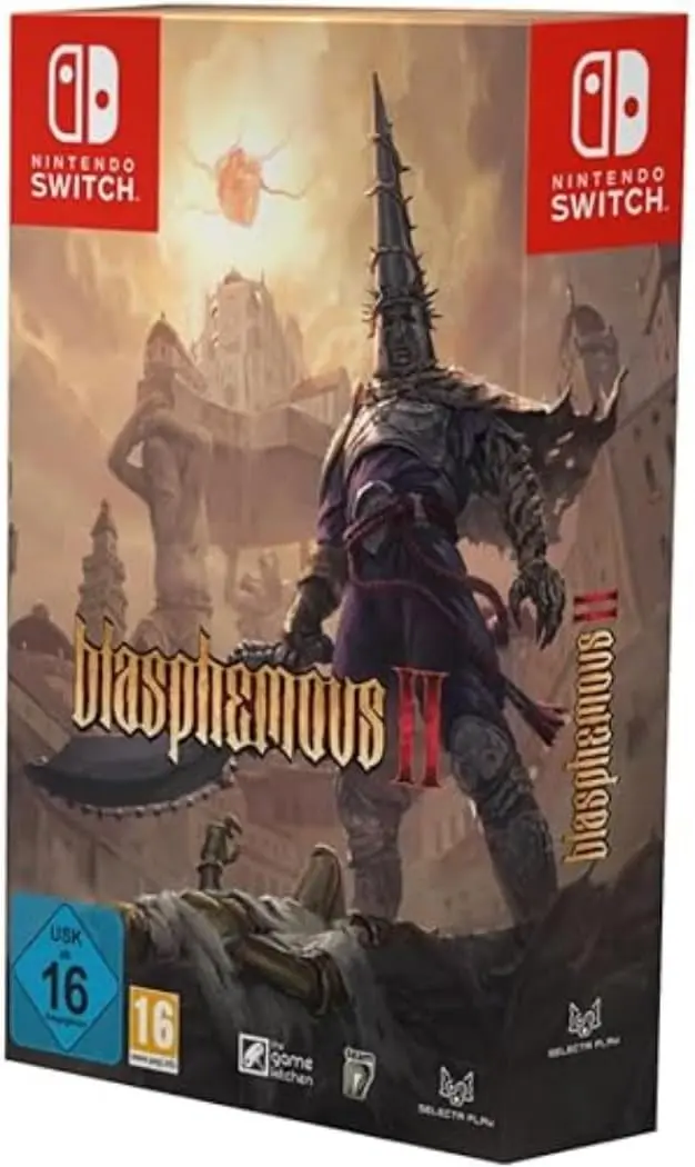 Okładka gry Blasphemous II Edycja Kolekcjonerska na Nintendo Switch Okładka gry Blasphemous II Edycja Kolekcjonerska na Nintendo Switch