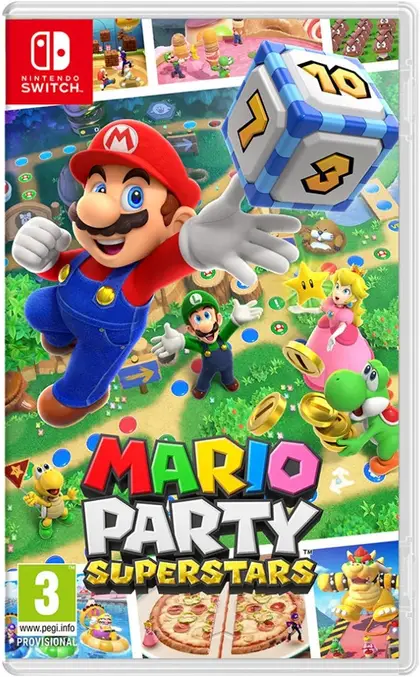 Mario Party Superstars Nintendo Switch okładka gry