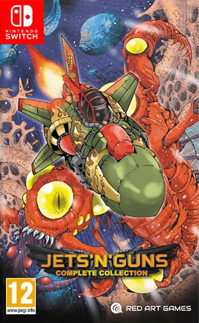 Jets'n'Guns Complete Collection Nintendo Switch okładka gry