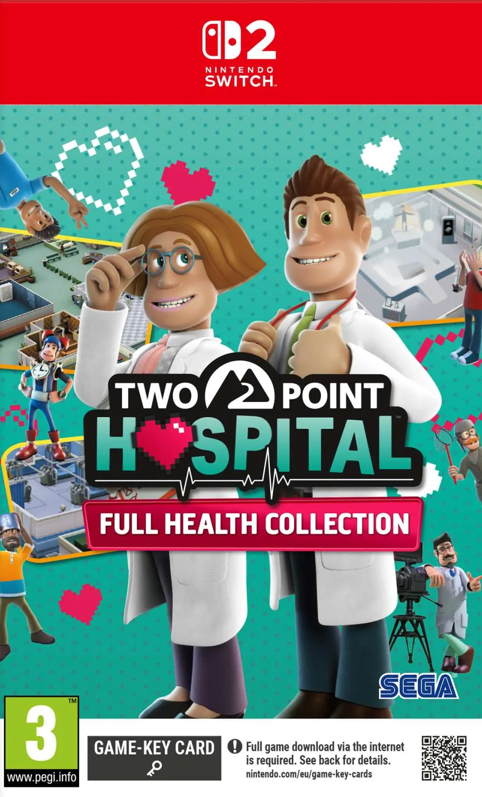 Okładka gry Two Point Hospital: Full Health Collection na Nintendo Switch 2 Okładka gry Two Point Hospital: Full Health Collection na Nintendo Switch 2