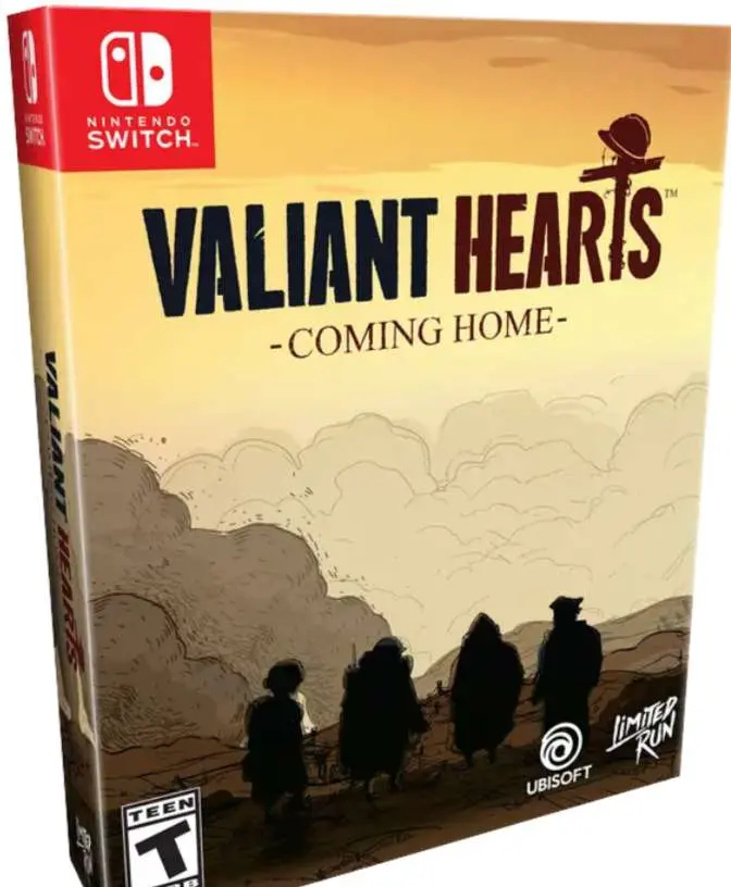 Okładka gry Valiant Hearts: Coming Home - Deluxe Edition na Nintendo Switch Okładka gry Valiant Hearts: Coming Home - Deluxe Edition na Nintendo Switch