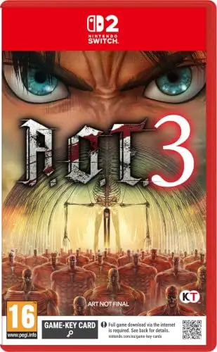 Attack On Titan 3 - Launch Edition Nintendo Switch 2 okładka gry