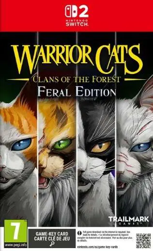 Okładka gry Warrior Cats Clans of the Forest na Nintendo Switch 2 Okładka gry Warrior Cats Clans of the Forest na Nintendo Switch 2