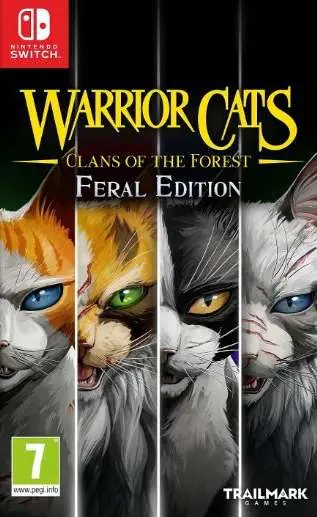 Okładka gry Warrior Cats Clans of the Forest na Nintendo Switch Okładka gry Warrior Cats Clans of the Forest na Nintendo Switch