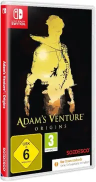 Adams Venture Origins Nintendo Switch okładka gry