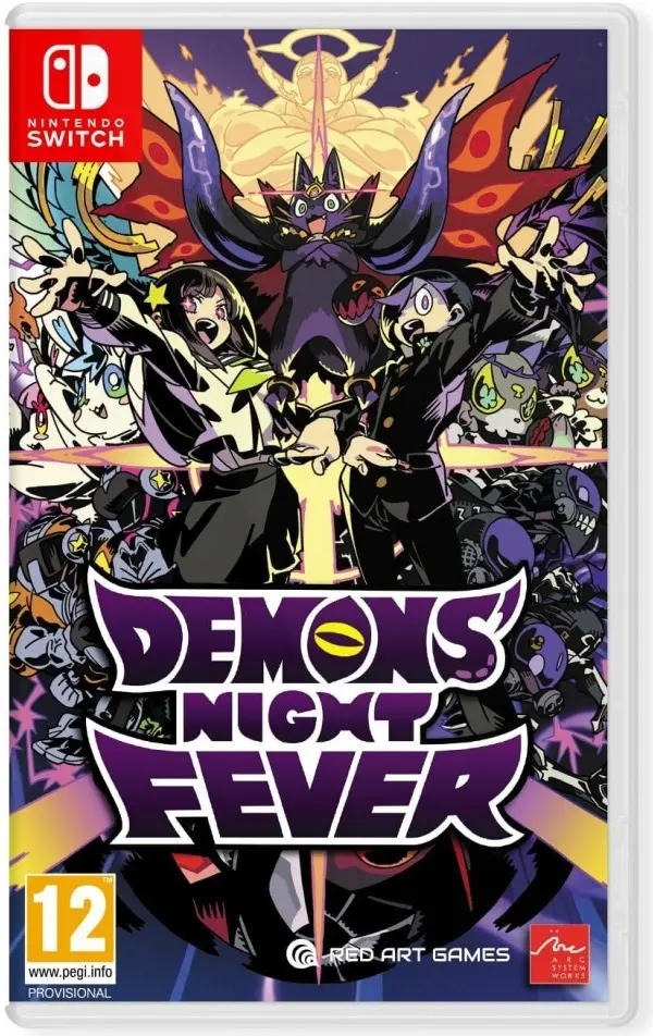 Okładka gry Demons Night Fever na Nintendo Switch Okładka gry Demons Night Fever na Nintendo Switch