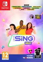 Okładka gry Let's Sing 2027 - 2 Mic Bundle na Nintendo Switch Okładka gry Let's Sing 2027 - 2 Mic Bundle na Nintendo Switch