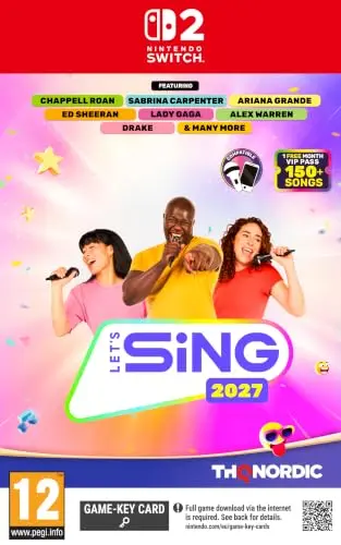 Okładka gry Let's Sing 2027 na Nintendo Switch 2 Okładka gry Let's Sing 2027 na Nintendo Switch 2