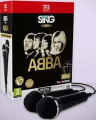 Let's Sing presents ABBA + 2 mikrofony Nintendo Switch 2 okładka gry