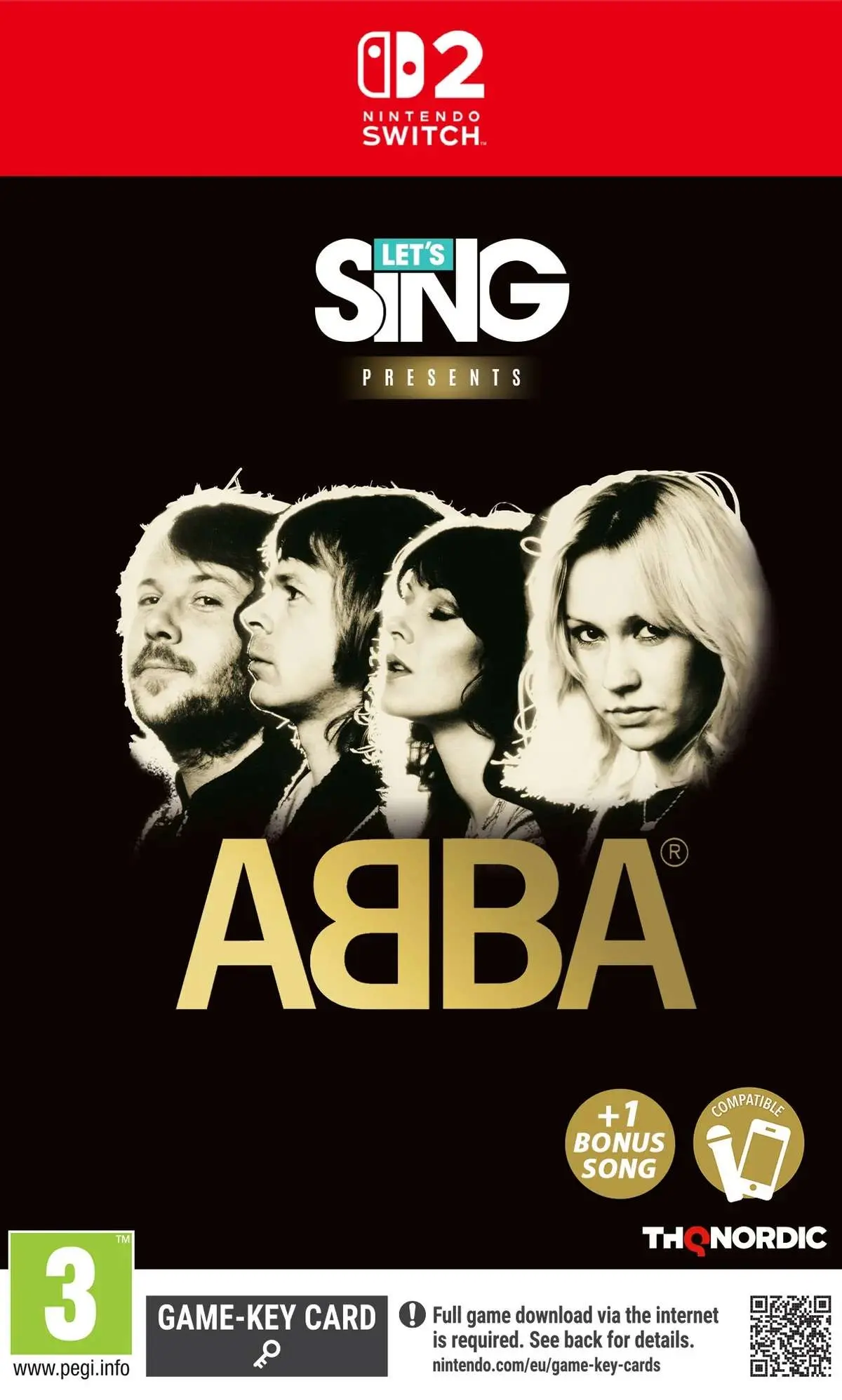 Okładka gry Let's Sing ABBA na Nintendo Switch 2 Okładka gry Let's Sing ABBA na Nintendo Switch 2