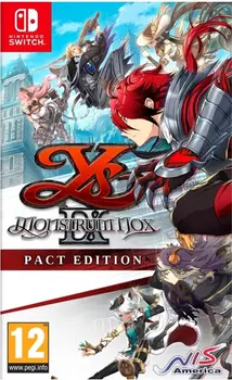 Ys IX: Monstrum Nox - Pact Edition Nintendo Switch okładka gry