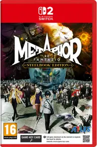 Metaphor ReFantazio Steelbook Edition Nintendo Switch 2 okładka gry