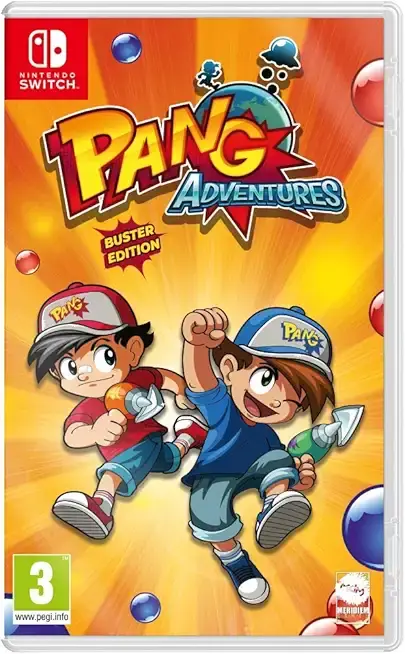 Pang Adventures: Buster Edition Nintendo Switch okładka gry