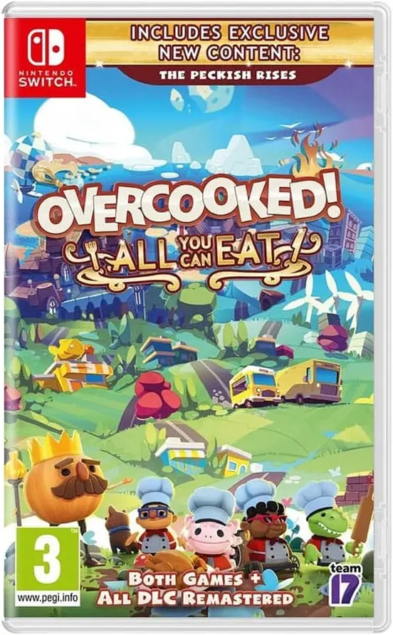 Overcooked! All you can eat Nintendo Switch okładka gry