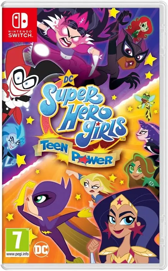 DC Super Hero Girls: Teen Power Nintendo Switch okładka gry