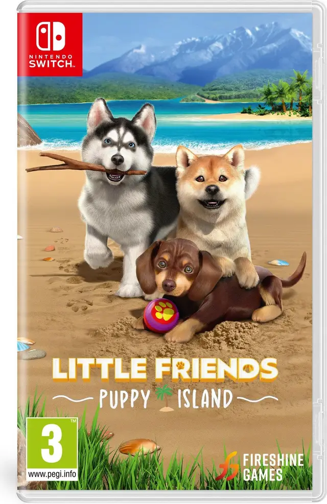 Little Friends: Puppy Island Nintendo Switch okładka gry