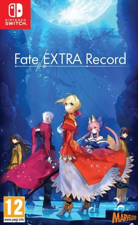 Okładka gry Fate/EXTRA Record na Nintendo Switch Okładka gry Fate/EXTRA Record na Nintendo Switch