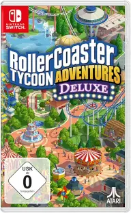 RollerCoaster Tycoon Adventures Deluxe Nintendo Switch okładka gry