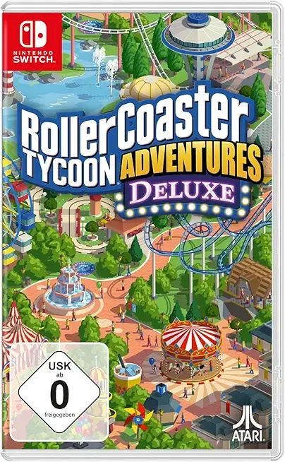 RollerCoaster Tycoon Adventures Deluxe Nintendo Switch okładka gry