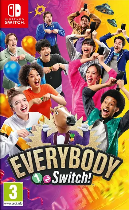 Everybody 1-2 Switch! Nintendo Switch okładka gry