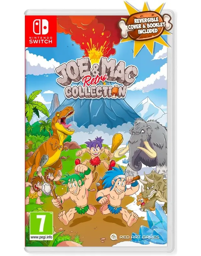 Joe & Mac Retro Collection-Standard Edition Nintendo Switch okładka gry