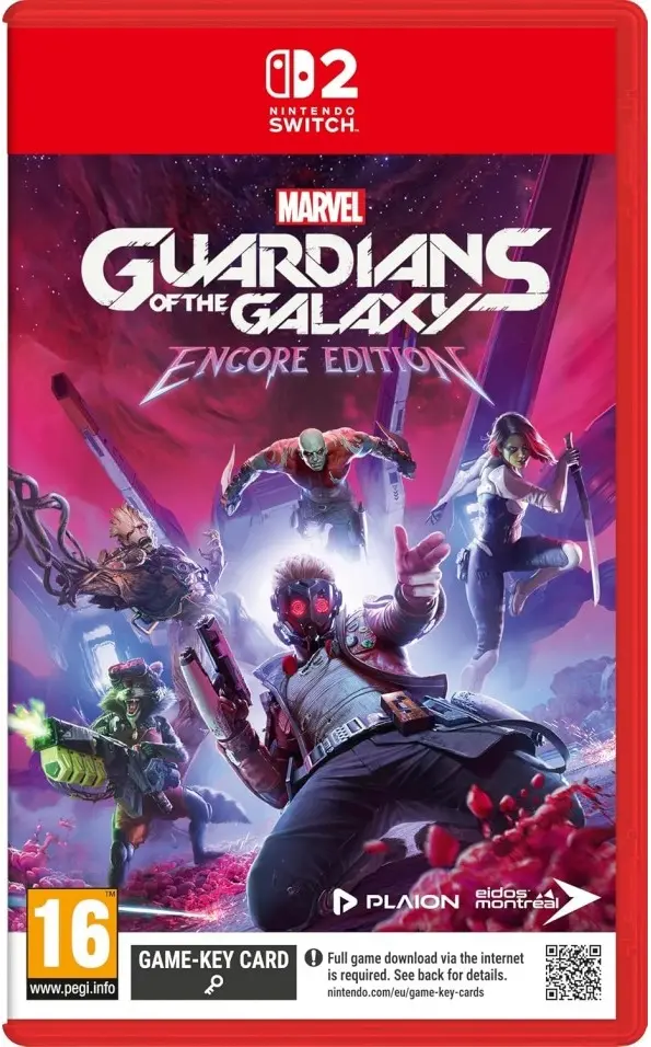 Okładka gry Marvel's Guardians of the Galaxy: Encore Edition na Nintendo Switch 2 Okładka gry Marvel's Guardians of the Galaxy: Encore Edition na Nintendo Switch 2