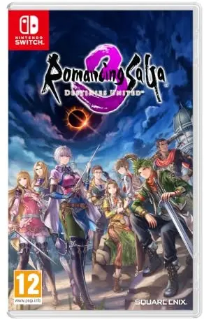 Romancing SaGa 3: Destinies United Nintendo Switch okładka gry