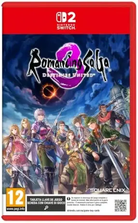 Romancing SaGa 3: Destinies United Nintendo Switch 2 okładka gry