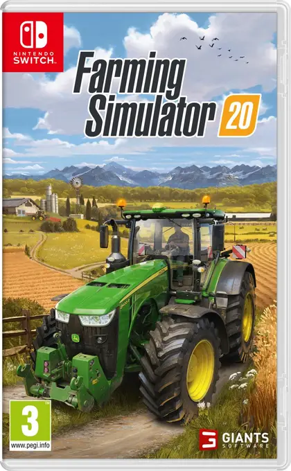 Farming Simulator 20 Nintendo Switch okładka gry
