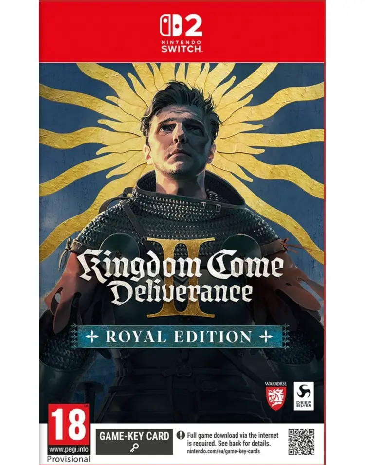 Okładka gry Kingdom Come Deliverance II Royal Edition na Nintendo Switch 2 Okładka gry Kingdom Come Deliverance II Royal Edition na Nintendo Switch 2