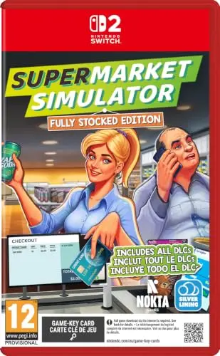 Okładka gry Supermarket Simulator - Fully Stocked Edition na Nintendo Switch 2 Okładka gry Supermarket Simulator - Fully Stocked Edition na Nintendo Switch 2
