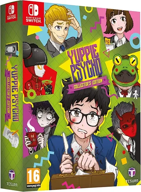Okładka gry Yuppie Psycho Collector's Edition na Nintendo Switch Okładka gry Yuppie Psycho Collector's Edition na Nintendo Switch
