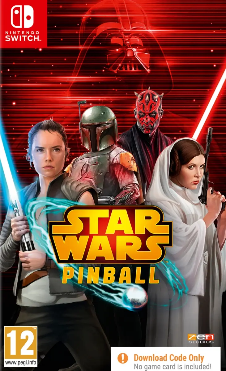 Okładka gry Star Wars Pinball na Nintendo Switch
