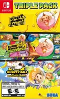 Okładka gry Super Monkey Ball Triple Pack na Nintendo Switch Okładka gry Super Monkey Ball Triple Pack na Nintendo Switch