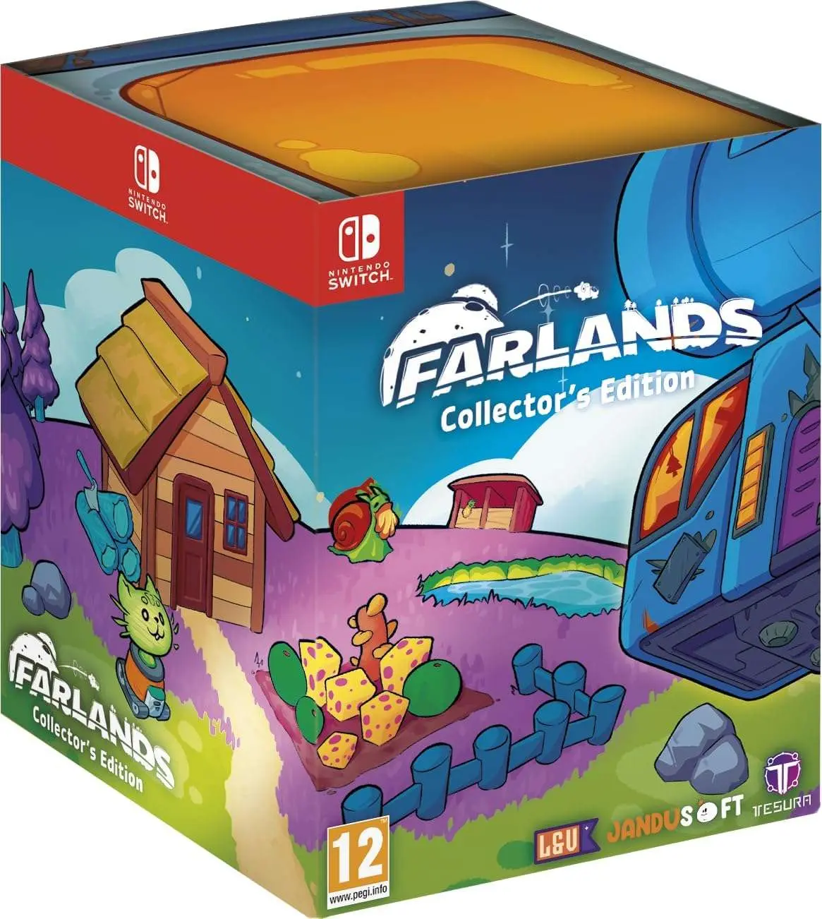 Okładka gry Farlands Collector's Edition na Nintendo Switch Okładka gry Farlands Collector's Edition na Nintendo Switch