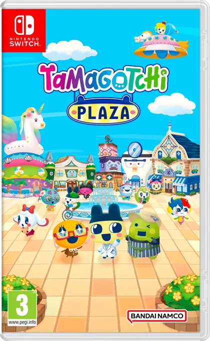Tamagotchi Plaza Nintendo Switch okładka gry