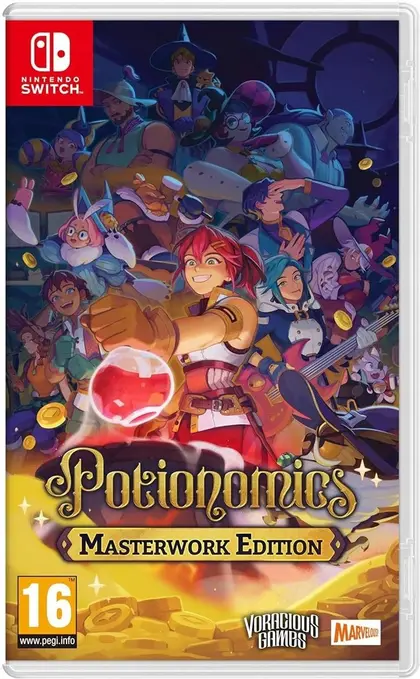 Potionmics: Masterwork Edition Nintendo Switch okładka gry