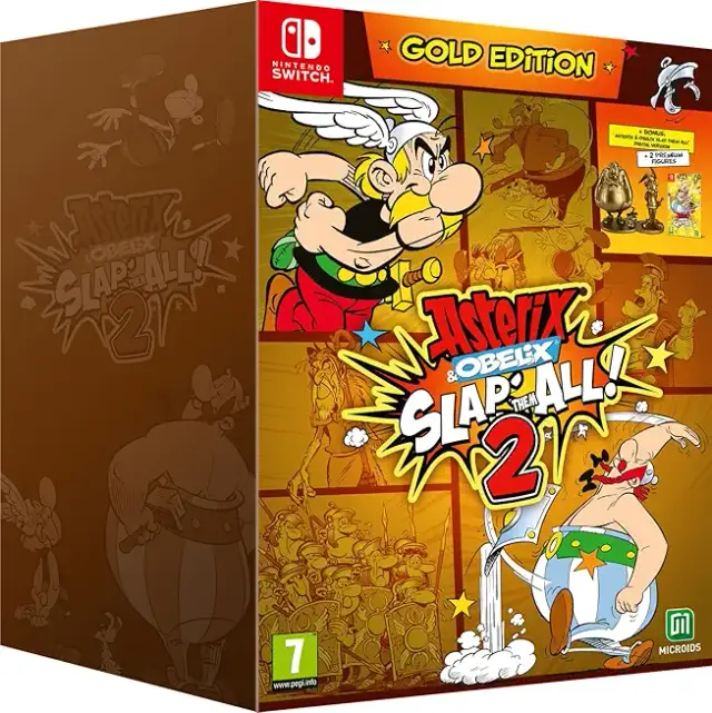 Asterix & Obelix: Slap Them All 2 Gold Edition Nintendo Switch okładka gry