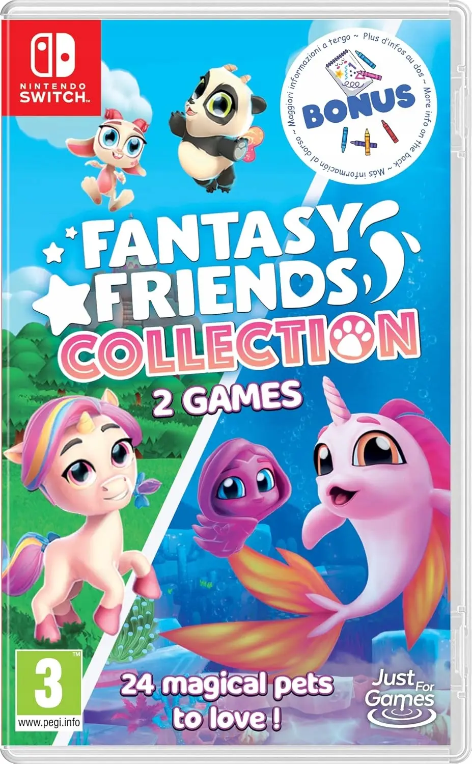 Okładka gry Fantasy Friends: Collection na Nintendo Switch Okładka gry Fantasy Friends: Collection na Nintendo Switch