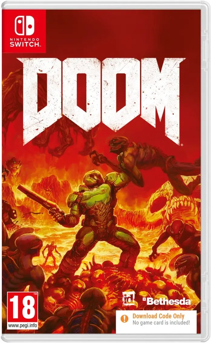 Doom Nintendo Switch okładka gry