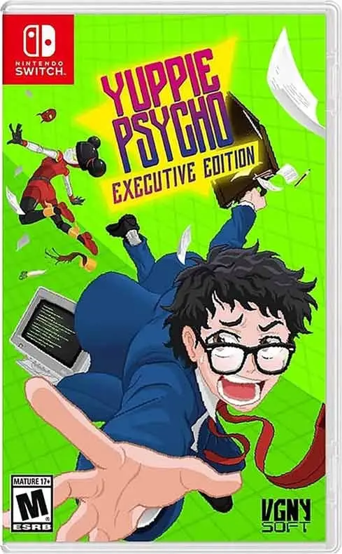 Okładka gry Yuppie Psycho: Executive Edition na Nintendo Switch Okładka gry Yuppie Psycho: Executive Edition na Nintendo Switch