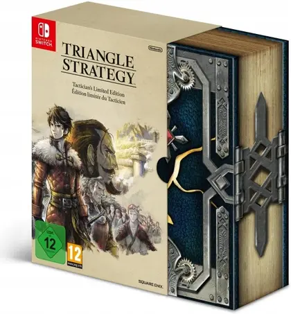 Triangle Strategy Tactician's Limited Edition Nintendo Switch okładka gry