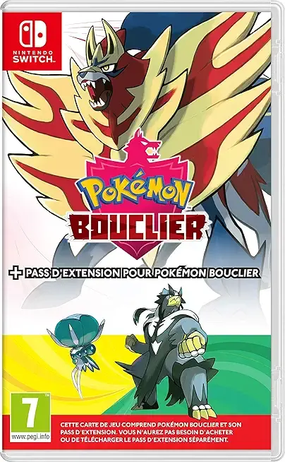 Okładka gry Pokémon Shield + Expansion na Nintendo Switch Okładka gry Pokémon Shield + Expansion na Nintendo Switch