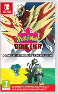 Pokémon Shield + Expansion Nintendo Switch okładka gry