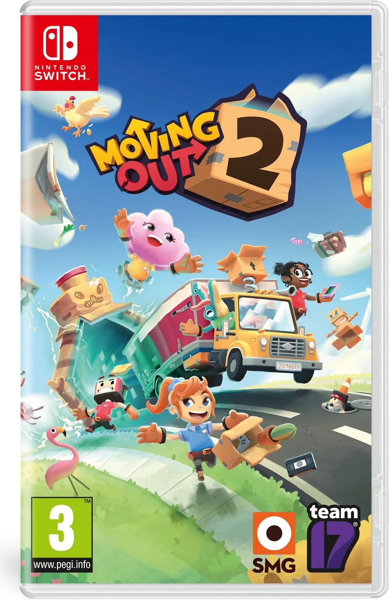 Moving Out 2 Nintendo Switch okładka gry