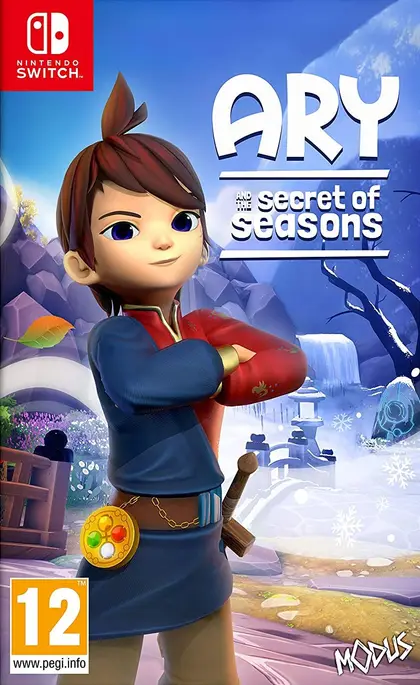 Ary and the Secret of Seasons Nintendo Switch okładka gry