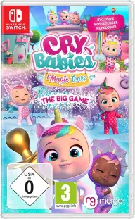 Cry Babies Magic Tears: The Big Game Nintendo Switch okładka gry
